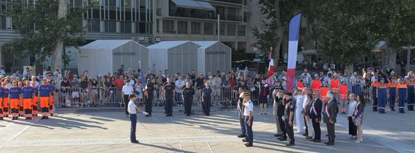 Dimanche 13 juillet 2025 - Montpellier - Prise d'armes de la fête nationale Dimanche 13 juillet 2025 - Montpellier - Prise d'armes de la fête nationale