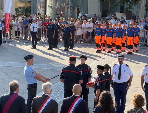 Dimanche 13 juillet 2025 - Montpellier - Prise d'armes de la fête nationale