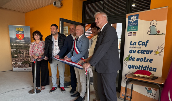 Jeudi 28 août 2025 - Saint-André-de-Sangonis - Inauguration de l'extention de l'école Anne Franck