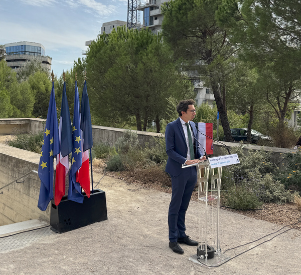 Vendredi 12 septembre 2025 - Montpellier - Plantation d'un olivier en hommage à Ilan Halimi