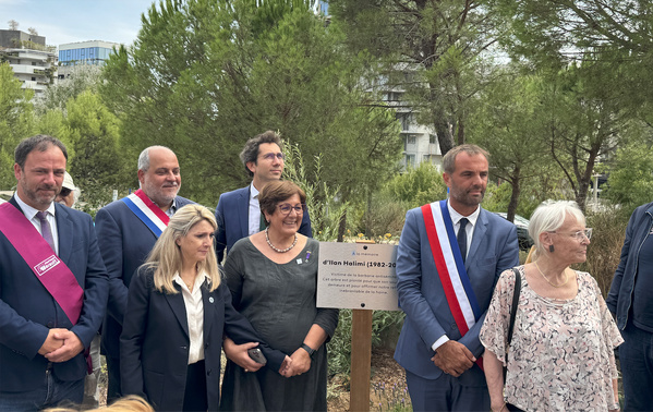 Vendredi 12 septembre 2025 - Montpellier - Plantation d'un olivier en hommage à Ilan Halimi Vendredi 12 septembre 2025 - Montpellier - Plantation d'un olivier en hommage à Ilan Halimi