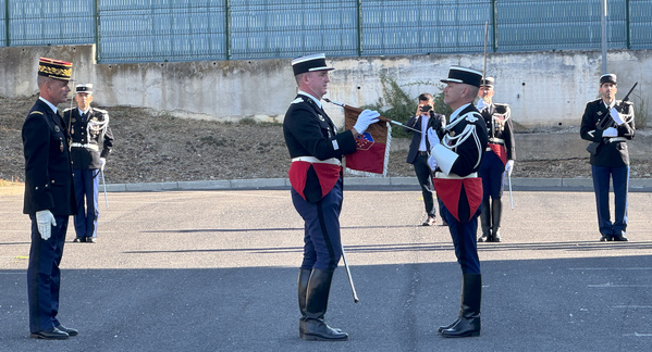 Lundi 15 septembre 2025 - Caserne Lepic - Montpellier - prise de commandement de l'escadron départemental de sécurité routière Lundi 15 septembre 2025 - Caserne Lepic - Montpellier - prise de commandement de l'escadron départemental de sécurité routière