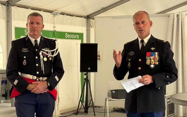 Lundi 15 septembre 2025 - Caserne Lepic - Montpellier - prise de commandement de l'escadron départemental de sécurité routière Lundi 15 septembre 2025 - Caserne Lepic - Montpellier - prise de commandement de l'escadron départemental de sécurité routière