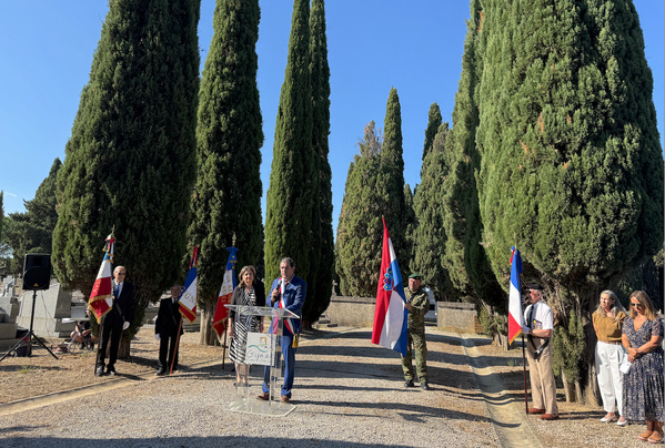 Mardi 16 septembre 2025 - Gignac - Cérémonie en hommage aux deux généraux d'Empire Michel Marie CLAPARÈDE et Marc SLIVARICH de HELDEBOURG
