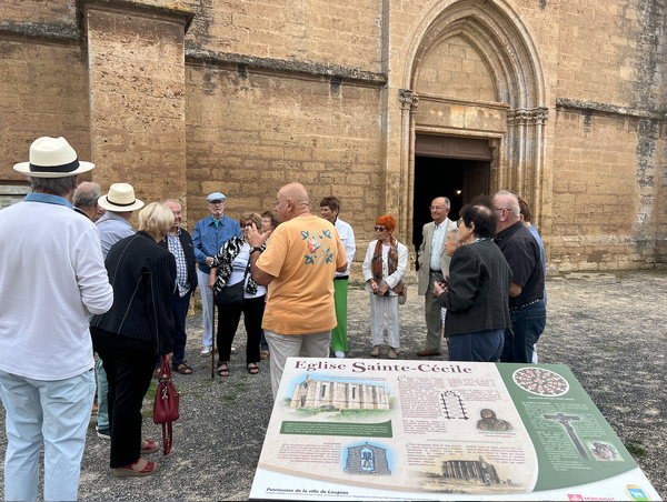 Vendredi 19 septembre 2025 - Loupian - Visite de l'église Sainte-Cécile Vendredi 19 septembre 2025 - Loupian - Visite de l'église Sainte-Cécile