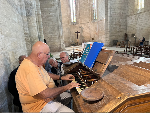Vendredi 19 septembre 2025 - Loupian - Visite de l'église Sainte-Cécile Vendredi 19 septembre 2025 - Loupian - Visite de l'église Sainte-Cécile