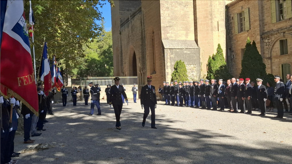 Lundi 29 septembre 2025 - Villeveyrac (34) - Prise de commandement de la compagnie de gendarmerie de Pézenas