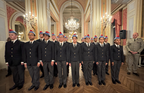 Remise des calots Remise des calots