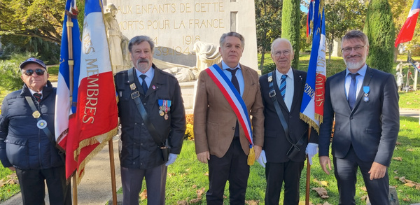 Dimanche 9 novembre 2025 - Sète - 55° anniversaire de la mort du général de Gaulle Dimanche 9 novembre 2025 - Sète - 55° anniversaire de la mort du général de Gaulle