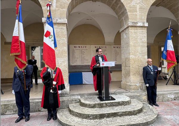 Mercredi 12 novembre 2025 - Montpellier cérémonies du souvenir Fac de Droit et Fac de Médecine Mercredi 12 novembre 2025 - Montpellier cérémonies du souvenir Fac de Droit et Fac de Médecine