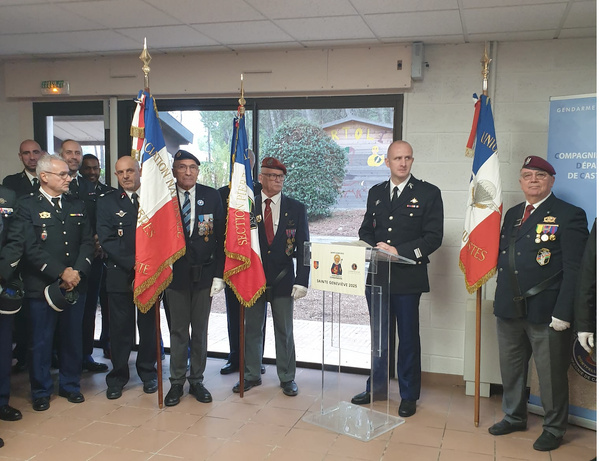 Mercredi 26 novembre 2025 - Béziers - Cérémonie de la Sainte Geneviève