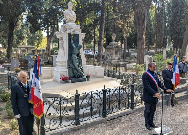 Vendredi 28 novembre 2025 - Montpellier - Cérémonie en mémoire de Frédéric BAZILLE Vendredi 28 novembre 2025 - Montpellier - Cérémonie en mémoire de Frédéric BAZILLE