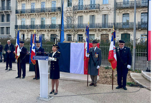 Dimanche 30 novembre 2025 - Montpellier - Dévoilement de la stèle à la mémoire des juifs déportés de Montpellier et de l'Hérault Dimanche 30 novembre 2025 - Montpellier - Dévoilement de la stèle à la mémoire des juifs déportés de Montpellier et de l'Hérault