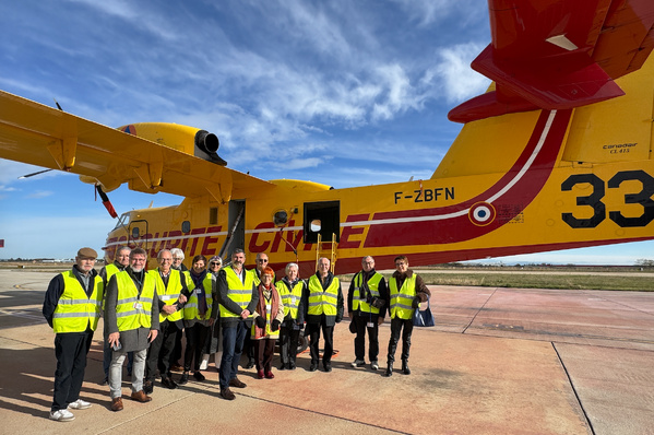 Mercredi 4 décembre 2025 - Nîmes-Garron - Visite de la base aérienne de la Sécurité civile