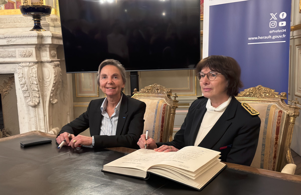 Lundi 22 décembre 2025 - Montpellier - Prise de fonctions de Chantal MAUCHET, préfète de l'Hérault