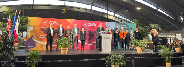 Mardi 13 janvier 2023 - Montpellier - Présentation des voeux du président de l'Université de Montpellier Mardi 13 janvier 2023 - Montpellier - Présentation des voeux du président de l'Université de Montpellier