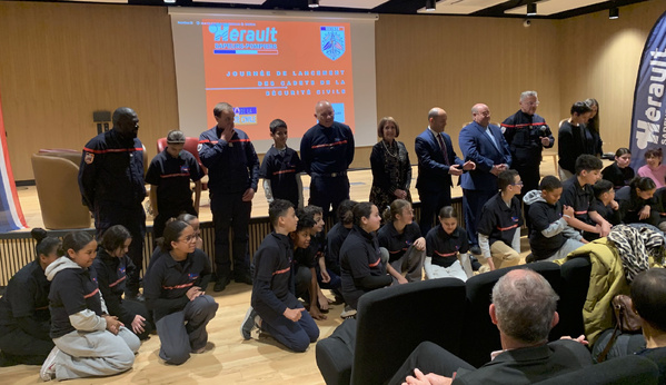 Lundi 12 janvier 2025 - Nouvelle promotion des Cadets de la sécurité civile