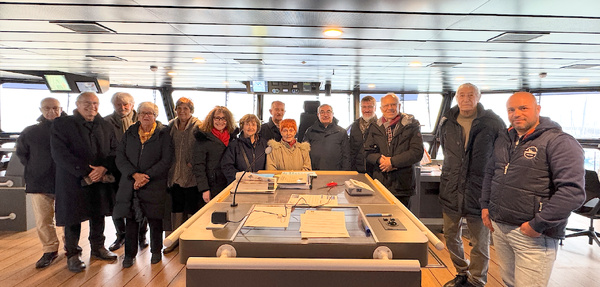 Jeudi 22 janvier 2026 - Sète - Visite de la drague hydromer et repas de groupe