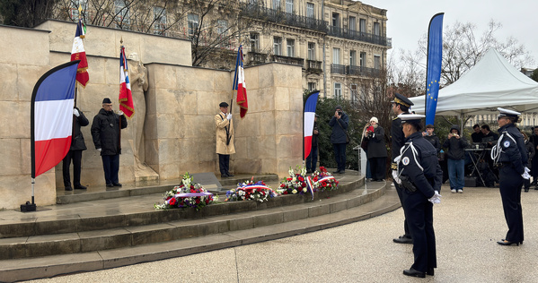 Mardi 27 janvier 2026 - Montpellier - Anniversaire de la libération du camp d'Auschwitz