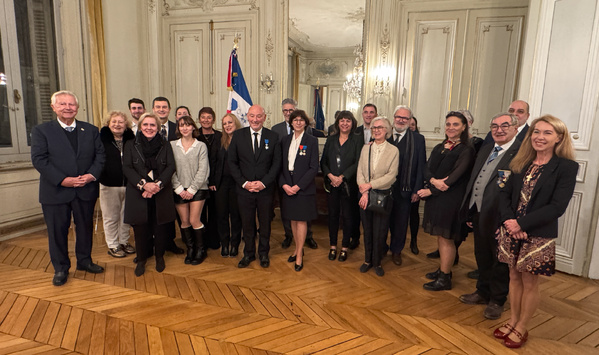 Jeudi 29 janvier 2026 - Montpellier - Frédéric LAFFORGUE, maire de Castelnau-le-Lez, a été fait chevalier dans l'ordre national du Mérite. Jeudi 29 janvier 2026 - Montpellier - Frédéric LAFFORGUE, maire de Castelnau-le-Lez, a été fait chevalier dans l'ordre national du Mérite.