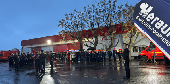 Vendredi 13 février 2026 - Villeneuve-les-Béziers - Passation de commandement au groupement SDIS Ouest Vendredi 13 février 2026 - Villeneuve-les-Béziers - Passation de commandement au groupement SDIS Ouest
