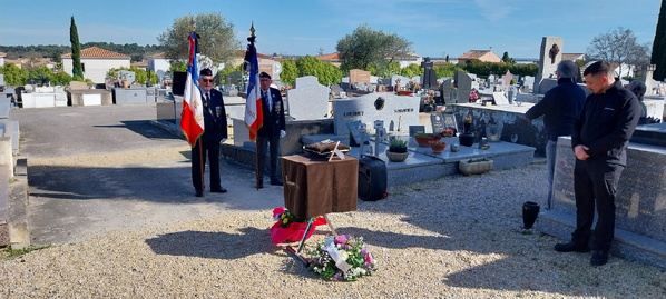 Mardi 24 février 2026 - Vendargues - Inhumation des cendres d'un chevalier de l'ONM. Mardi 24 février 2026 - Vendargues - Inhumation des cendres d'un chevalier de l'ONM.