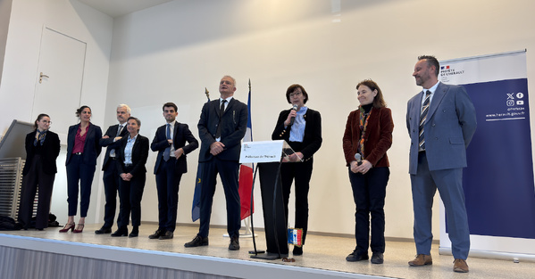 Vendredi 27 mars 2026 - Le Bosc - Cérémonie pour le départ d'Éric SUZANNE, sous-préfet de Lodève