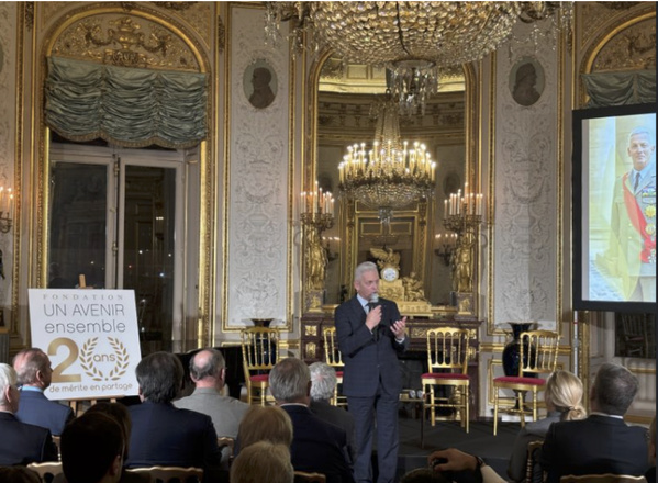 Vendredi 3 avril 2026 - Signatures de parrainages entre les décorés de l'ordre national du Mérite et deux jeunes méritants de l'Hérault. Vendredi 3 avril 2026 - Signatures de parrainages entre les décorés de l'ordre national du Mérite et deux jeunes méritants de l'Hérault.