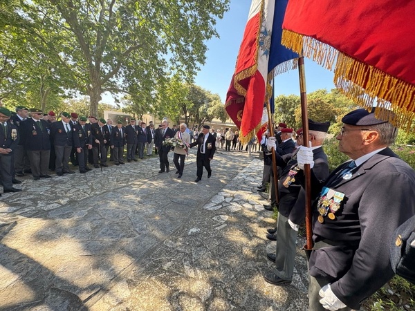 Samedi 25 avril 2026 - Le Crès - Cérémonie en mémoire de Camérone.