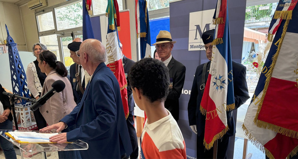 Jeudi 7 mai 2026 - Montpellier - Dans le cadre de l'anniversaire du 8 mai 1945, visite aux anciens combattants et leurs veuves dans un EHPAD