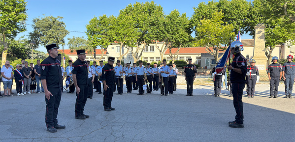 Mardi 26 mai 2026 - Montblanc - Passation de commandement du Centre de secours