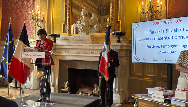 Mercredi 3 juin 2026 - Montpellier - Remise des prix du concours national de la Résistance et de la Déportation