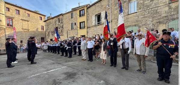 Mardi 16 juin 2026 - Loupian - Passation de commandement du centre de secours SDIS 34