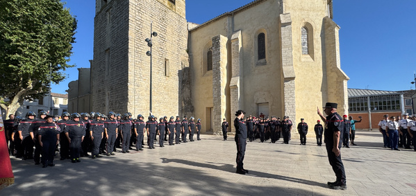 Vendredi 3 juillet 2026 -Lunel - Passation de commandement du Centre de secours SDIS 34.