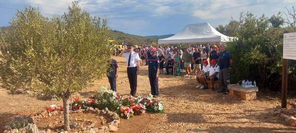 Lundi 10 août 2026 - Gabian - Hommage rendu au caporal Jérémy BEIER, sapeur-pompier mort au feu le 10 août 2016. Lundi 10 août 2026 - Gabian - Hommage rendu au caporal Jérémy BEIER, sapeur-pompier mort au feu le 10 août 2016.