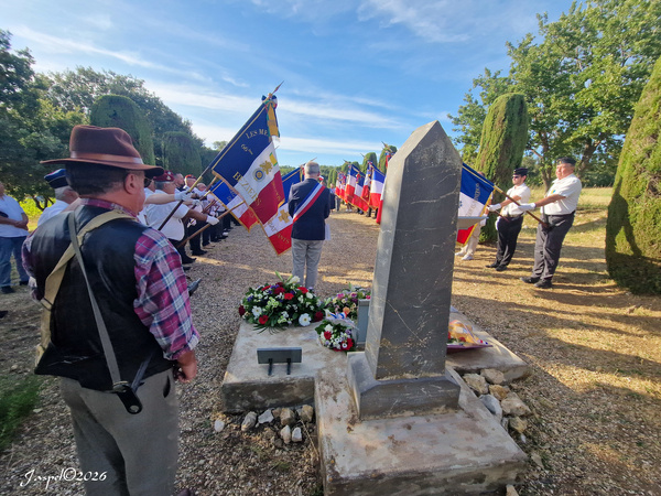 Mardi 28 août 2026 - Cérémonie de la libération des 4 communes Roujan, Neffiès, Caux et Fontès