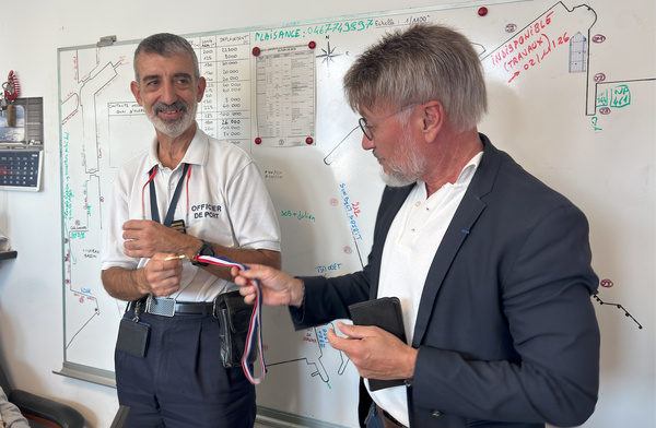 Jeudi 15 octobre 2026 - Sète - Visite de la Capitainerie du port de commerce.