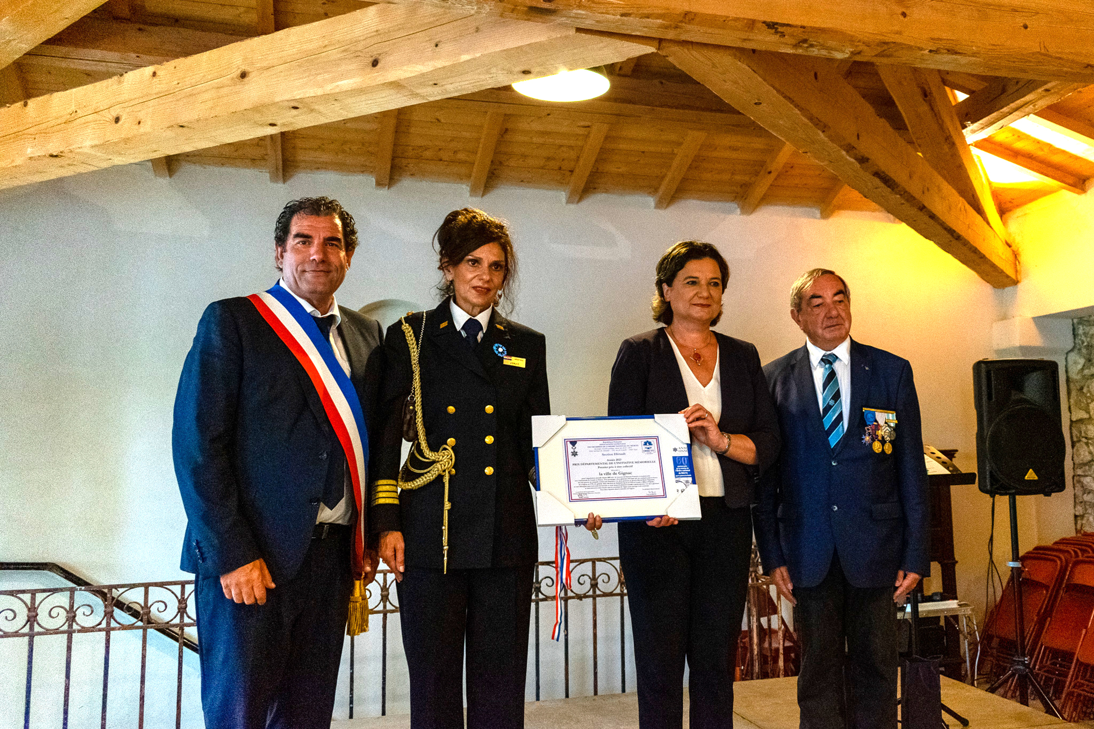 Samedi 16 septembre 2023 - Gignac - Cérémonie en souvenir des généraux Claparède et Slivarich Samedi 16 septembre 2023 - Gignac - Cérémonie en souvenir des généraux Claparède et Slivarich