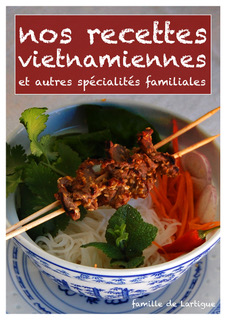 Livre de recettes vietnamiennes familiales