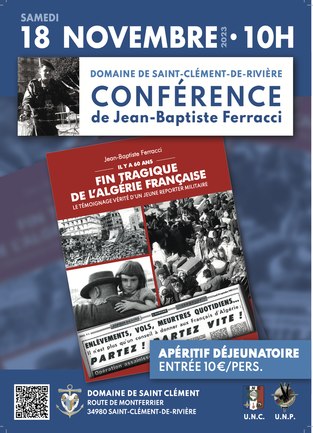 Conférence "Fin tragique de l'Algérie française"