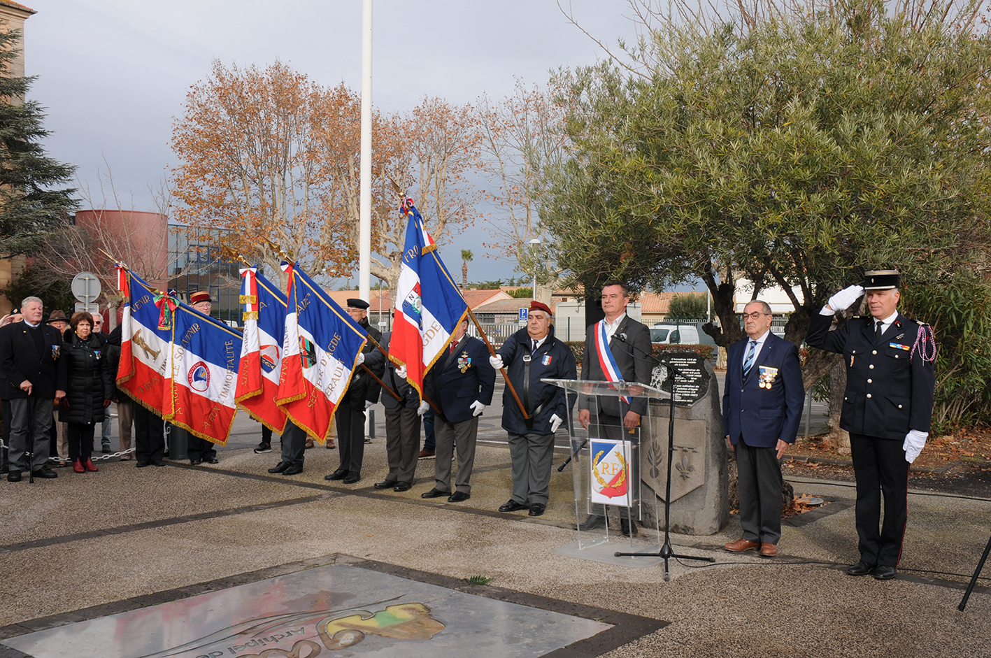 9 décembre 2023 - Agde - Commémoration du 60° anniversaire de l'ordre national du Mérite 9 décembre 2023 - Agde - Commémoration du 60° anniversaire de l'ordre national du Mérite