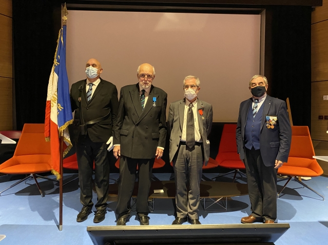 10 décembre 2021 - Montpellier - Réception dans l'ordre du professeur Jean-Michel BRUEL.