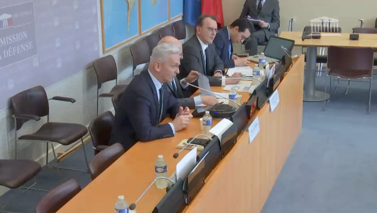 AUDITION DU GÉNÉRAL D’ARMÉE FRANÇOIS LECOINTRE, GRAND CHANCELIER DE LA