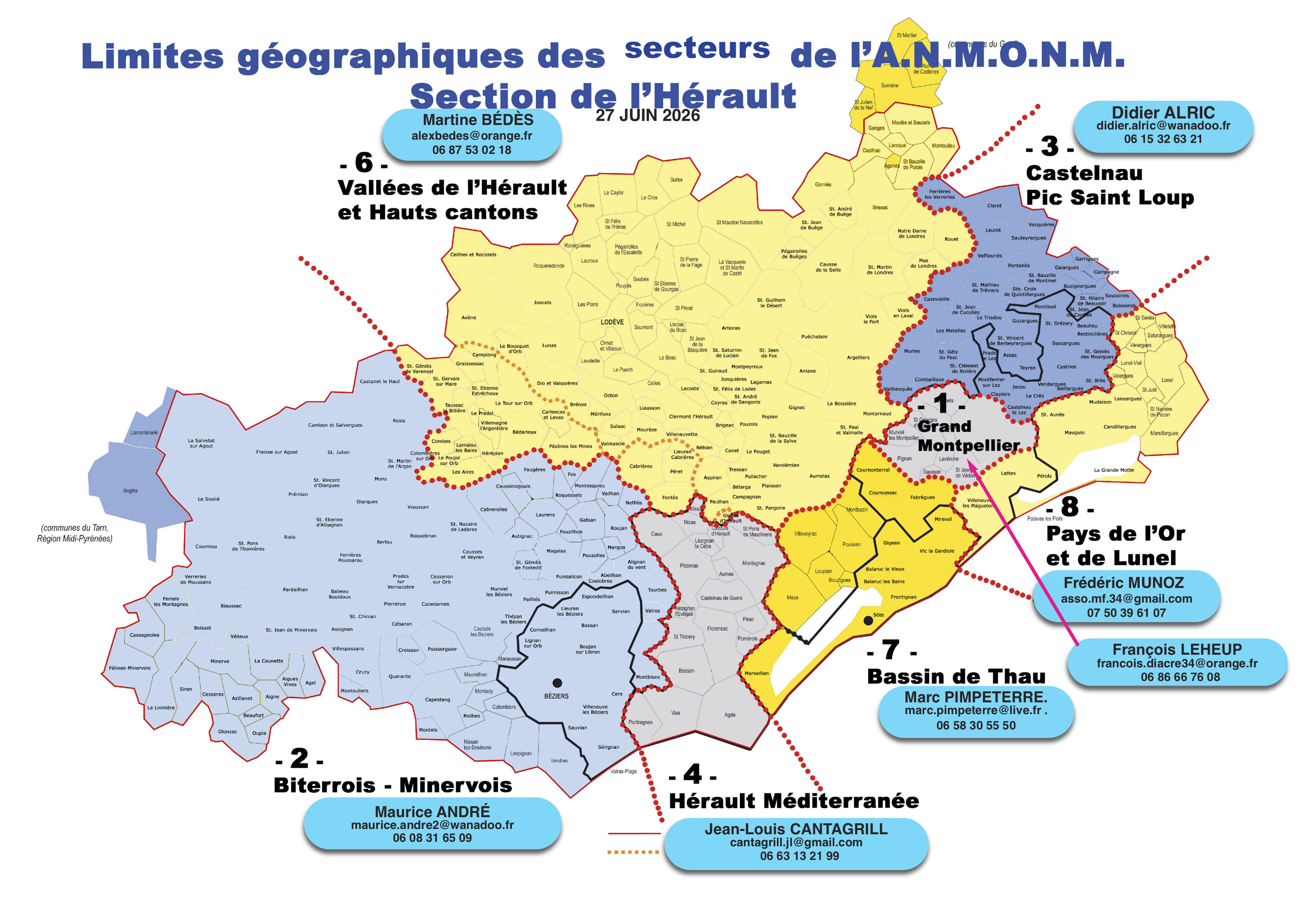 Comité de la section de l'Hérault
