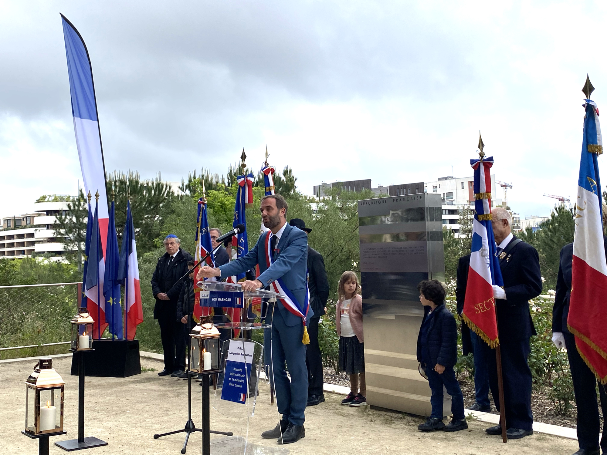 5 mai 2024 - Montpellier - Hommage aux victimes de la Shoah