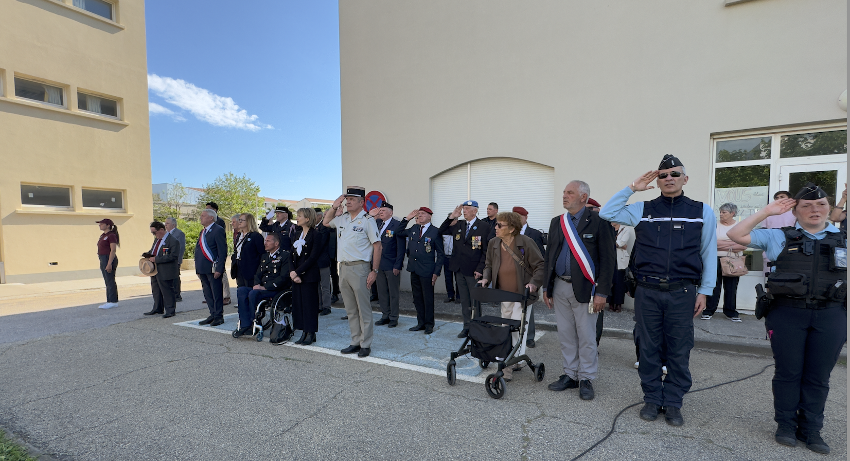 Jeudi 8 mai 2025 - Palavas-les-Flots - Cérémonie de clôture du séjour de cohésion du SNU.