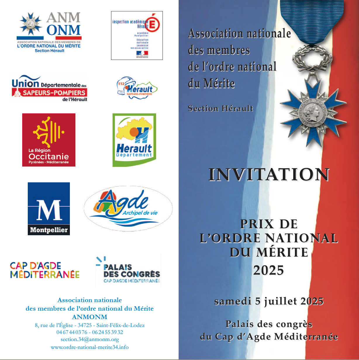 Assemblée générale du 5 juillet 2025 et remise des prix au Cap-d'Agde