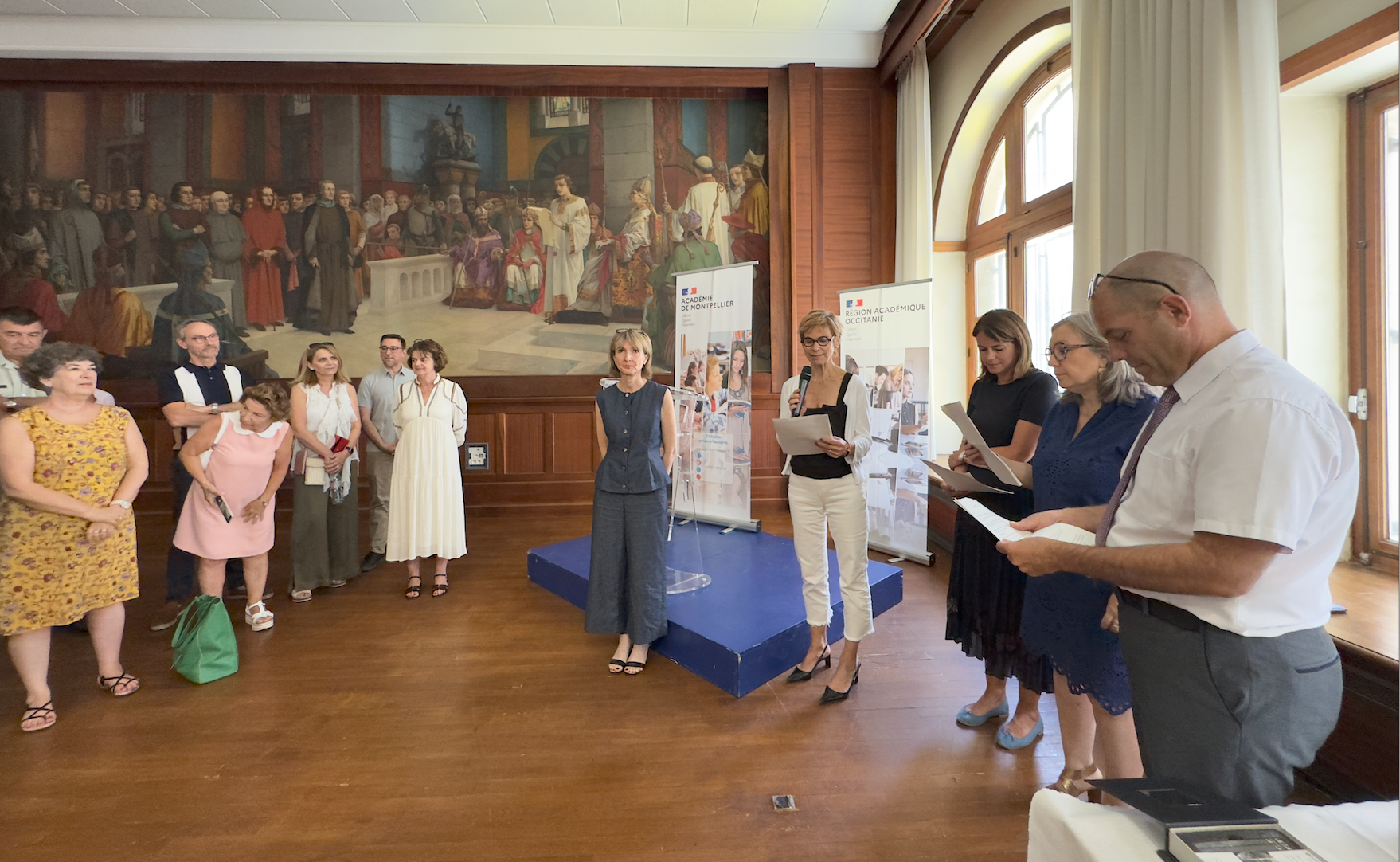 Jeudi 17 juillet 2025 - Montpellier - Cérémonie de départ de Véronique GERONES-TROADEC - DAASEN académie de Montpellier