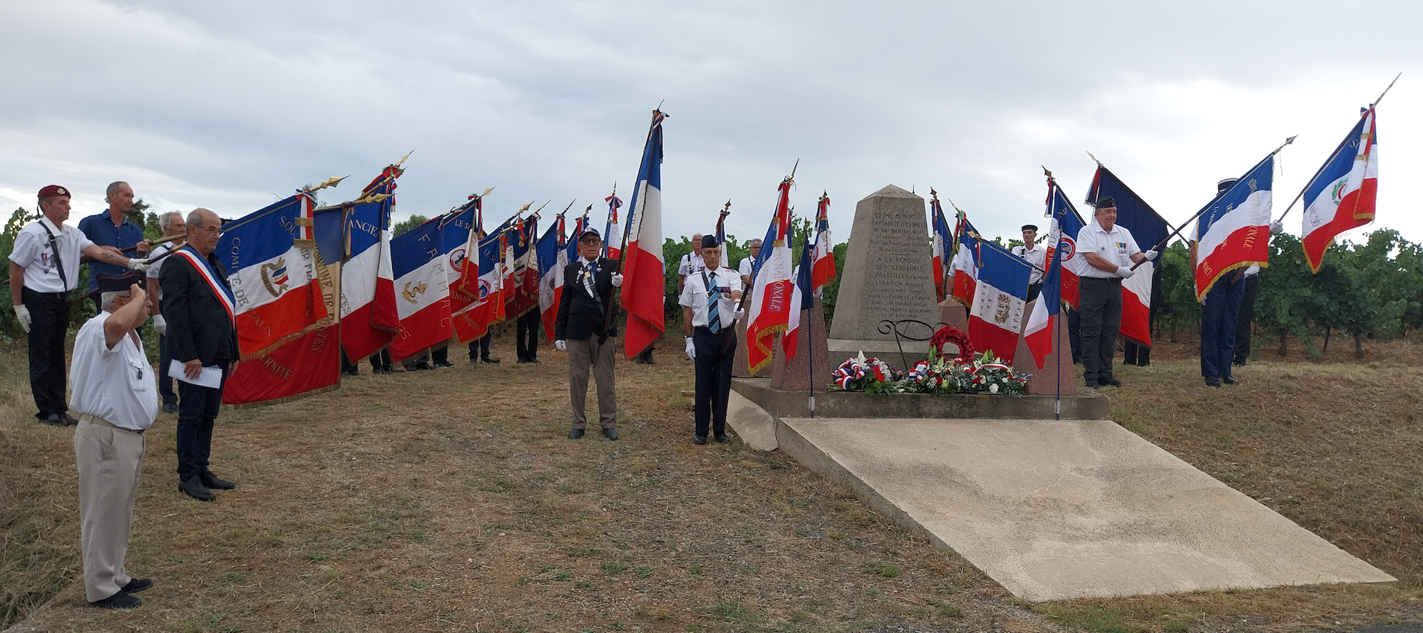 29 août 2025 - Caux - Fontès - Neffies - Roujan - Libération des 4 communes.