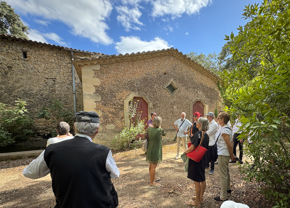 Visite du domaine de Méric.